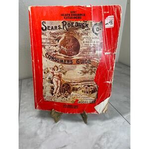 VINTAGE Sears Roebuck Catalogue 1897 Chelsea House 1976 Reprint 11"x8.5"x1.5"
